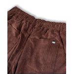 Bermuda Fate Classic Pantalones Cotele Marrom
