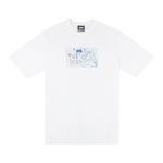 Camiseta High Tee Maps White