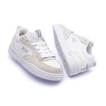 Tênis Öus Fluente Bco Silver Branco Essencial