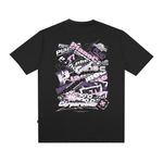 Camiseta Plano C Sticker Black