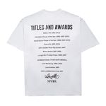 Camiseta Murk X Ronaldo Titles Awards White