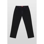 Calça Plano C Baggy Jeans Pants Washed Black