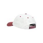 Boné Plano C Dad Hat Logo White Bordo