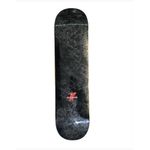 Shape Maple Face Embossed Relevo Black