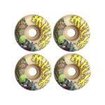 Roda Milk Conical Caveira Verde 51MM