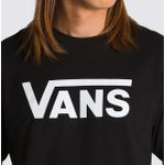 Camiseta Vans Classic Black White
