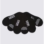 Meia Vans Classic Canoodle 36/39 Black White (Pack 3)