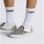 Meia Vans Class Crew 41/45 White (Pack 3)