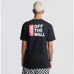 Camiseta Vans Off The Wall Classic Black