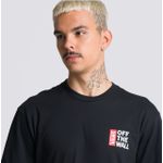 Camiseta Vans Off The Wall Classic Black