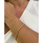 PULSEIRA CORDÃO BAIANO BANHADO A OURO 