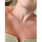 COLAR PONTO DE LUZ BANHADO A OURO