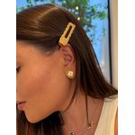 BRINCO TREVO P BANHADO A OURO 