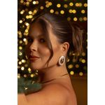 BRINCO ORGANIC RESINADO PEROLADO BANHADO A OURO