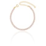 PULSEIRA RIVIERA BANHADA A OURO
