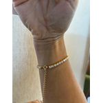 PULSEIRA RIVIERA BANHADA A OURO