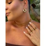 BRINCO FRONTAL ESPIRAL P BANHADO A OURO