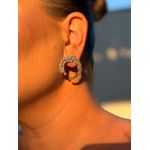 BRINCO FRONTAL CRAVEJADO BANHADO A OURO