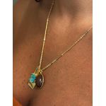 COLAR BOHO PATUÁ BANHADO A OURO