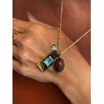 COLAR BOHO PATUÁ BANHADO A OURO