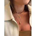 CONJUNTO TRÊS COLARES BOHO BANHADO A OURO