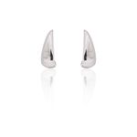 BRINCO EAR HOOK GOTA BANHADO A RODIO BRANCO