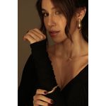 BRACELETE ORGANIC BANHADO A OURO