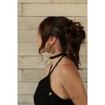 BRINCO MAXI ARGOLA DRI FERREIRA BANHADO A OURO