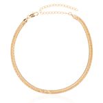 CHOKER FITA DETALHADA BANHADA A OURO 