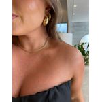 CHOKER FINA CANUTILHOS BANHADO A OURO
