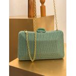 CLUTCH TRICOT VERDE