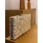 CLUTCH PEDRARIA NATURAL 