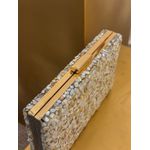 CLUTCH PEDRARIA NATURAL 
