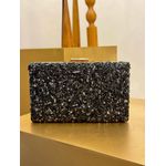 CLUTCH PEDRARIA NATURAL PRETA
