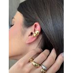 PIERCING FAKE GOTA DUPLA BANHADO A OURO