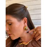 BRINCO ARGOLA BOLD GR BANHADO A OURO