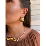 BRINCO ARGOLA BOLD GR BANHADO A OURO