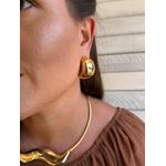 BRINCO ARGOLA BOLD GR BANHADO A OURO