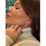 BRINCO ORGANIC BANHADO A OURO