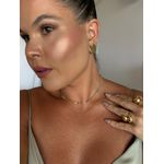 CHOKER CHAPINHAS BANHADO A OURO 