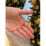 ANEL ONDULADO G BANHADO A RODIO BRANCO