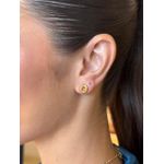 BRINCO TRES ELOS P BANHADO A OURO