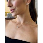 COLAR PONTO DE LUZ BANHADO A OURO