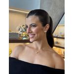 COLAR PONTO DE LUZ BANHADO A OURO