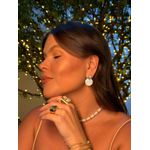 BRINCO CHAPINHA E MADREPÉROLA BANHADO A OURO