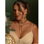 BRINCO ARGOLA TUBO G BANHADO A OURO