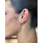 BRINCO ONDA LISA P BANHADO A OURO