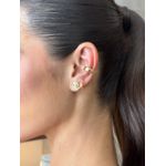 BRINCO CHAPINHA CARACOL BANHADO A OURO