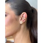 BRINCO CHAPINHA CARACOL BANHADO A OURO