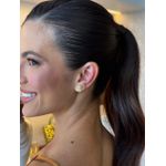 BRINCO CHAPINHA CARACOL BANHADO A OURO